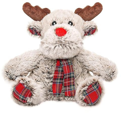 A2Z Heat Bag Animal Microwavable Plush Fleece Cover Warmth - Heat Bag AZ6140 Reindeer