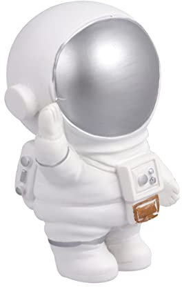 Zerodeko Dekorationen Harz Winken Hand Astronaut Elegante Auto Ornamente Für Home