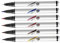 FRCOLOR 6St bilden flüssiger Eyeliner shöne bescherung brown eyeliner Eyeliner-Stift roter Kajalstift Eyeliner kosmetisch bunter Eyeliner wasserdicht Kosmetik Schablone