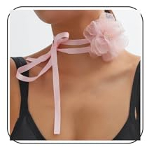 Inateannal Collier Ras De Cou Fleur Vintage Collier Dentelle Fleur Rose Collier Ras De Cou Rose Gothique Collier Collier Fleur Rose Long Collier En Daim Bijoux Pour Femmes Et Filles