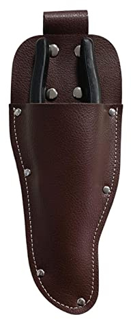 Scheide für Gartenschere – Lederholster-Werkzeugtasche, Tasche für Scheren | Lederetui für Gartenscheren, Holster für Gartenscheren, Schutzhülle für Gartenschere, Schnittschere, Gartenschere