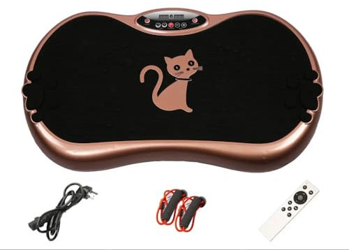 Piattaforma Fitness Piastra Vibrante, Musica, Macchina per l'Esercizio, Allenamento Vibrante Shaking Full Body Shaker, Power Waver Vibrate Stand Shake Board Sport Gym, per la Perdita di Peso Brucia Gr