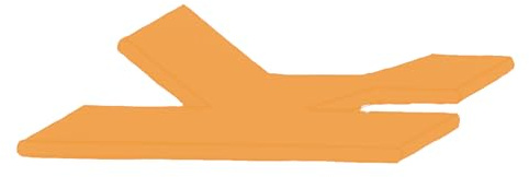 Dormisette Split Topper Spannbettlaken Boxspring Bett 180-200 x 200-220 cm (Mandarine, Zwei Einschnitte)