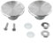 Yuanpgky 2pcs Dutch Oven Knob Stainless Steel Replacement Handle Dutch Oven Pot Lid Knob Replacement for Pot and Pan Lid Covers