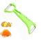 Veggie Glide - Éplucheur Double Fonction en Acier Inoxydable, 2 en 1 pour Éplucher et Râper, Éplucheur à Fruits et Légumes avec Poignée Ergonomique(vert)