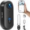 NinjaCam Mini Action CAM 4K WiFi, Cámara para Cascos de Moto, Mini Cámara Sumergible hasta 30M, Cámara para Mascotas, Cámara de Acción Portátil Inalámbrica para Deportes al Aire Libre, Negro