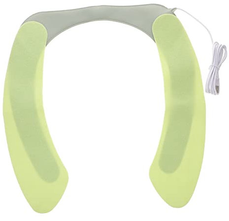 STOBOK Beheizter Toilettensitz Erwachsene Runden Toilettensitz Wärmer Erhitzte Toilettensitz Senior Heizung Heizkissen Für Toilettensitze Unterlage Form Pads Toilettenwärmer Grün Flanell