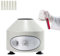 Centrifugeuse de laboratoire compacte, vitesse 300-4000 tr/min, minuterie 60 min, peut contenir 6 tubes de 20 ml, mini centrifugeuse portable pour la médecine, l'école et les laboratoires de recherche