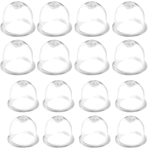 SWYZOR 16 PièCes Poire D'AmorçAge Debroussailleuse, 19mm/22mm Pompe Amorcage Debroussailleuse, pour Tondeuse, Machine de haie,Scie à Essence, Ampoule d'amorce de Carburant de Ventilateur