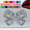Generic Kolben Aufkleber Piston Power Car GTI Tuning Auto JDM Sticker 18 Farben 5 Größen