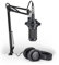 Audio-Technica AT2035PK Vocal Microphone Pack for Streaming/Podcasting, Includes XLR Mic, Adjustable Boom Arm, Shock Mount, & Monitor Headphones, Black