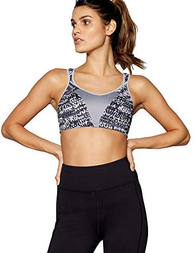 Shock Absorber Active Multiwear Sports Bra Print Logo Black 32A