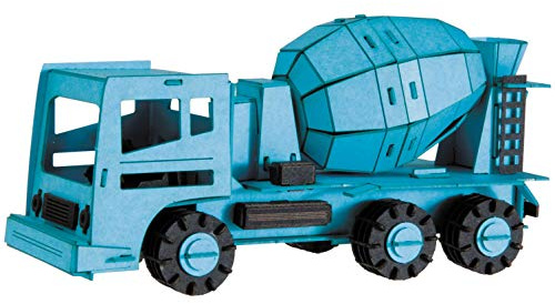 Fridolin 11588 3D-Papiermodell - Betonmischer