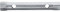 WGB Motorradwerkzeug, Motorradtool Rohrsteckschlüssel doppelseitig SW17/SW19 159mm, Unisex, Multipurpose, Ganzjährig, Stahl, silber