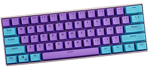 Keycaps,61 Keycaps Backlight PBT Tastenkappe für Ducky / GH60 / RK61 / ALT61 Keyboard Keys (Keyboard