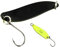 FTM Spoon Hammer 3,3cm 2,4g - Forellenblinker, Farbe:schwarz/UV gelb