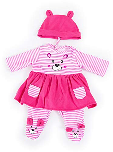 Bayer Design 83887AA Puppenkleidung, Puppenoutfit, mehrteilige Puppenanziehsachen, Puppenzubehör