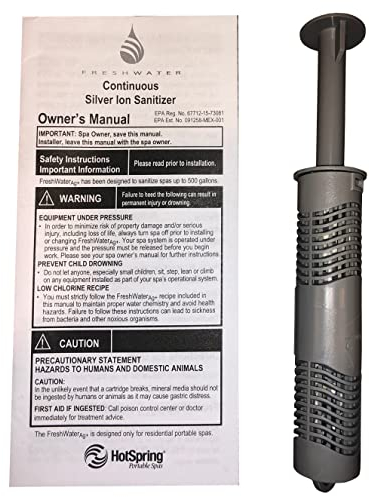 Hot Spring Freshwater AG+ Kartuschenversandpackung