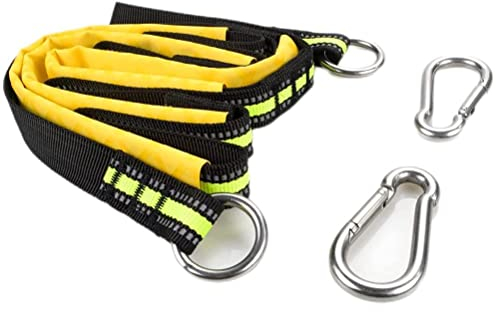 3 Stufen Nylon Strickleiter Boote Gurtband Einstiegsleiter mit reflektierenden Streifen ausgestattet tragbare Angelstrickleiter Schlauchboote Kajaks Motorboote Kanus
