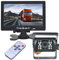 9 V-35 V Auto-Rückfahrkamera-Monitorsystem, IP69 wasserdicht, Nachtsicht, Rückfahrkamera, 17,8 cm LCD-Bildschirm für Bus, LKW, Anhänger, Wohnwagen, Wohnmobil, Lieferwagen