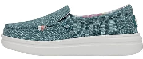 Hey Dude Damen Misty Rise Loafer Shoes, Tropical Blue, 39 EU