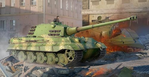 HobbyBoss 384559-1/35 Pz. Kpfw. VI Sd. KFZ. 182 Tiger II - Maßstab 1:35