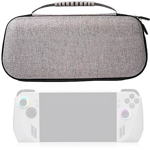 Portable Storage Bag For Rog Ally Game Console Protective Laptop Sleeve Bag Shockproof Travel Carrying Case For Rog Ally (Grey)
