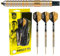 Harrows Dave Chizzy“ Chisnall 90% Tungsten Darts | Pro Player Steel Tip Darts-Set | 21g, 22g, 23g, 24g, 25g & 26g | Enthält Supergrip-Carbonschäfte und 100-Mikron-Chizzy-Flights (24g)