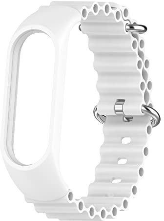 INF Uhrarmband Silikon für Mi Band 5/6 /7 Fitnessband Uhrenarmband Sportarmband