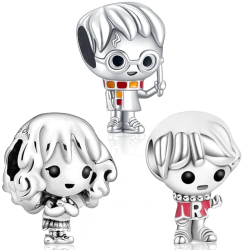 Silber Charms Anhänger Perlen Schmuck, Pendant Dangle Beads Charms Animal, Armbänder und Halsketten Baumeln Anhänger Perlen Geburtstag Geschenk für Frauen Armbänder Halskette Accessoires