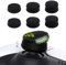 PlayVital Capuchon pour ps5 Manette Protection Stick Analog pour ps5 Edge,Caps Joystick pour Xbox One/Core/Elite Series 2/Switch Pro,Armor Thumbstick Cover pour ps4 Controller-Noir,3 Paires