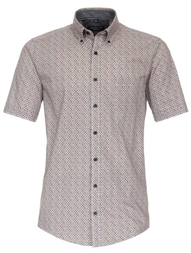CASAMODA Freizeithemd Kurzarm Print Casual Fit