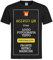 T-SHIRT48 Maglietta Personalizzata Uomo 100% Cotone - Tshirt Maglia Personalizzabile con Foto, Nome, Frasi, Logo - Regali e Gadget Personalizzati (Nero Opale - M)