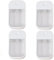 4 Stücke 45 Tragbare Mini Nachfüllbare Duft Händedesinfektionsmittel Alkohol Flasche Spray Duftpumpe Leere Kosmetikbehälter