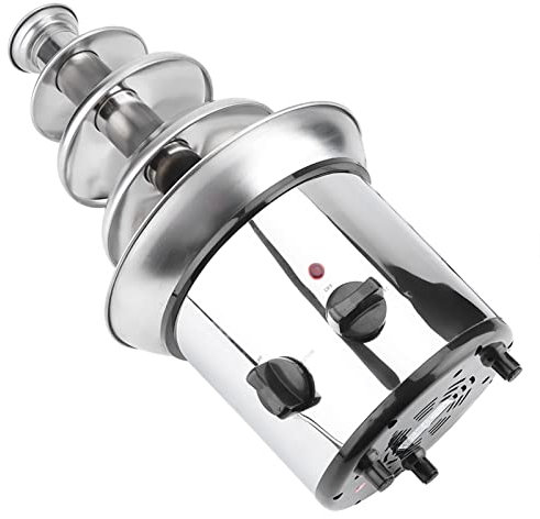 Electric Chocolate Melting Machine Fondue Maker Fountain 4 Tiers for Various Events