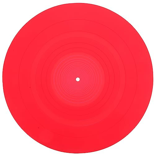 VICASKY Antistatische Vinyl Record Player Pad Silikonmatte Rutschfest Stoßdämpfend Langlebig Schallplatten Schutzpad Plattenteller-matte Für Plattenspieler-zubehör