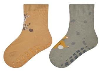 Sterntaler Unisex Abs Socken Doppelpack Safari ABS Socken DP Safari
