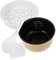 TOPBATHY Rice Cooker Inner Pot Replacement 3l Multi-function Liner Pot Aluminum Alloy Cooker Pot Non-stick Inner Cooking Pot Rice Cooker Supply