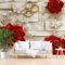 YGcegcia Papier Peint Panoramique Papillon Rose Fleur Mur de Briques, Décoration Murale, Papier Peint Intissé Esthétique Luxe Art Moderne, Tapisserie Écologique, Pour Salon Chambre Bureau, 100x70cm