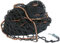 flesta® Anhängernetz I Abdecknetz für Anhänger & Pritsche I 3 mm PE, 4,5 cm Maschenweite, verstärkter Rand I Inkl. 6 mm Gummiseil & Metallhaken I Stabiles Ladungsnetz (3 x 4 m)