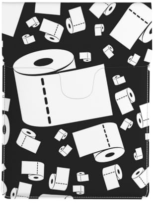 Toilet Paper, PU Leather Laptop Sleeve, Notebook Bag Laptop Case Sleeve Tablet Briefcase