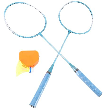 Badminton Selbstlernset mit Fernbedienung und leuchtenden Shuttlecocks