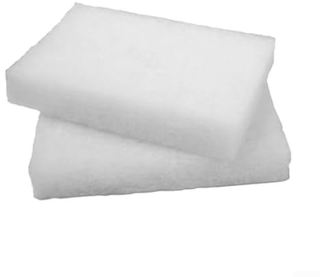 HEBEOT Ersatzfilter für Power 4.0 Poolroboter, wiederverwendbarer Schaumstoffsieb für Evolution 4.0 Staubsauger, für kristallklares Wasser, 250 x 160 x 40 mm, 2 Stück