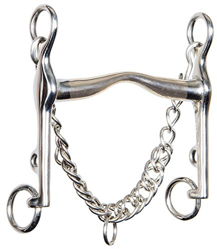 Harry´s Horse Kandarengebiss Optimum niedriger Zungenbügel 16mm Gold Messing, Größe:12.5