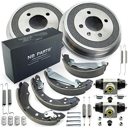 Bremsen/BREMSBACKEN + ZUBEHÖR + 2x BREMSTROMMEL + RADZYLINDER HINTEN NB PARTS GERMANY 10042773
