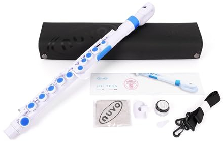 NUVO jFlute 2.0, weiß-blau
