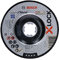 Bosch Professional Expert - Disco de corte acodado (para metales, X-LOCK, Ø125 mm, diámetro del orificio: 22,23 mm, grosor:2,5 mm), Negro