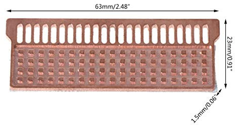 Ranuw Notebook Memory Heat Sink Copper Heatsink Laptop RAM Compatible for DDR1 DDR2 DDR3 DDR4