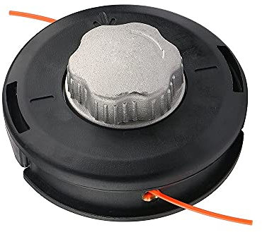 Powerful Tools Universal cabezales de hilo M10 x 1,25 para desbrozadora desbrozadora, gasolina, carga hilos rápida y fácil