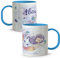 LolaPix Tazas Infantiles con Nombre. Tazas Personalizadas. Tazas Infantiles plástico. Varios diseños. Sirena
